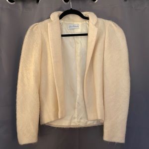 Vintage fuzzy blazer
